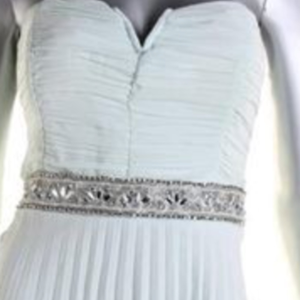 New Sequin Hearts Chiffon Dress